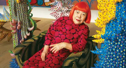 Puantiyeler Kraliçesi Yayoi Kusama 97 yaşında hayatını kaybetti