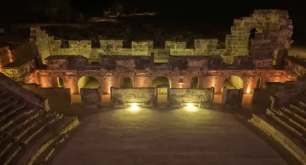 Tlos Antik Kenti’nde tarihi buluşma: Binlerce yıllık tiyatro artık güneş enerjisiyle aydınlanacak!