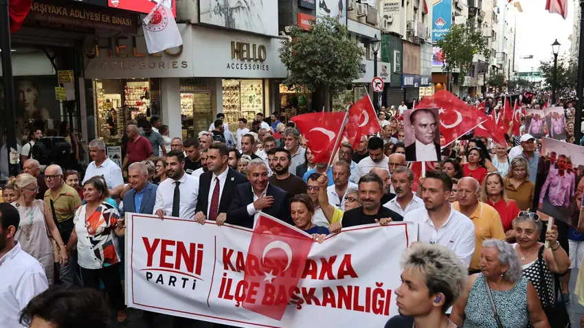 YENİ Parti Karşıyaka İlçe Başkanlığı açıldı: “Yönetim anlayışı da değişecek” haberinin görseli