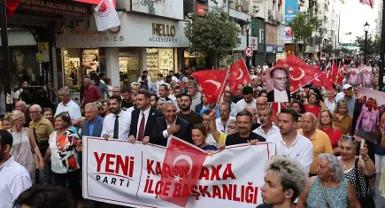 YENİ Parti Karşıyaka İlçe Başkanlığı açıldı: “Yönetim anlayışı da değişecek”