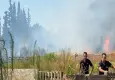 Aydın’da korkutan yangın: Alevler villaların bahçesine kadar dayandı!