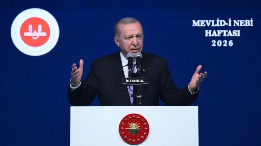 Cumhurbaşkanı Erdoğan’dan İsrail hükümetine tepki: Her türlü tahriki deniyor haberinin görseli