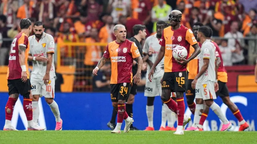Göztepe üstünlüğünü koruyamadı: Gol düellosunda kazanan Galatasaray!  haberinin görseli