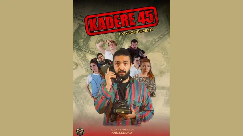 “Kadere 45” kahkaha dolu bir hikâye sunacak haberinin görseli