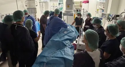 Romanyalı doktorlar ablasyon eğitimi için Eskişehir’e geldi