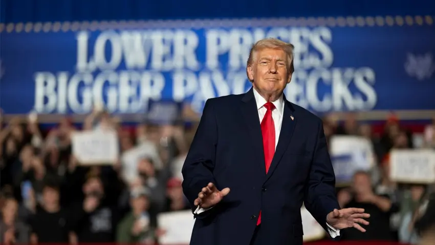 Trump’tan Venezuela açıklaması: Dünyanın en büyük petrol anlaşmasını imzaladık haberinin görseli