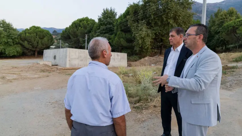 Başkan Tugay sözünü yerine getirdi: Beyköy’de 30 yıllık sulama sorunu çözüldü haberinin görseli