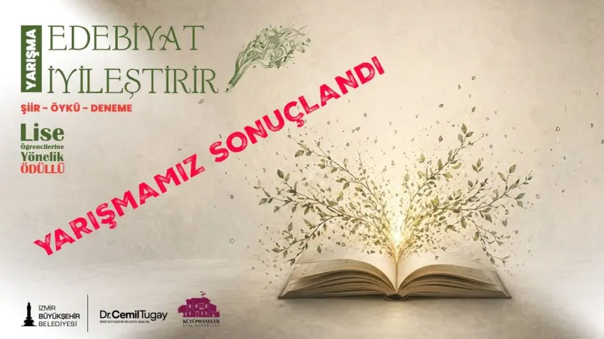 Edebiyat İyileştirir Yarışması'nda dereceye giren genç kalemler belli oldu haberinin görseli