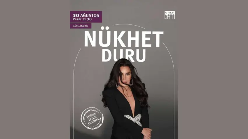 Nükhet Duru, Urladam Ağaçlı Sahne’de müzikseverlerle buluşacak haberinin görseli