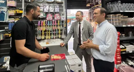 Zafer Partisi’nden Karabağlar esnafına anlamlı ziyaret