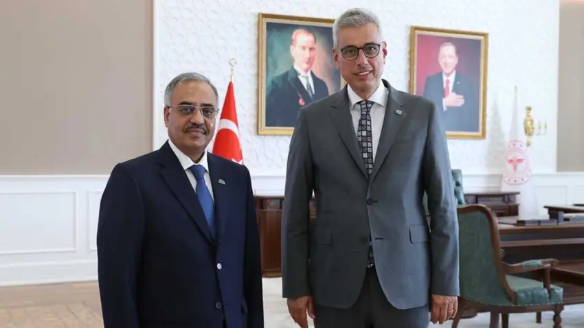 Bakan Memişoğlu, D8 Ekonomik İşbirliği Genel Sekreteri Mahmood ile görüştü haberinin görseli
