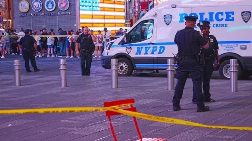 ABD'deki Times Meydanı'ndaki saldırgan, polis ekiplerince öldürüldü haberinin görseli