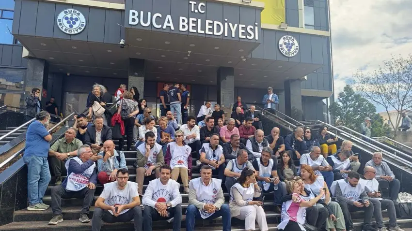 Buca’da memurlardan eylem sinyali haberinin görseli