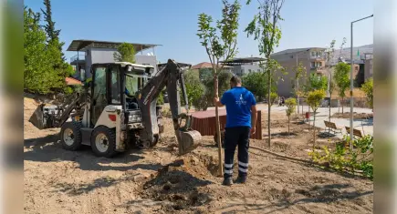 Çiğli’de atıl alan mahalle parkına dönüşüyor