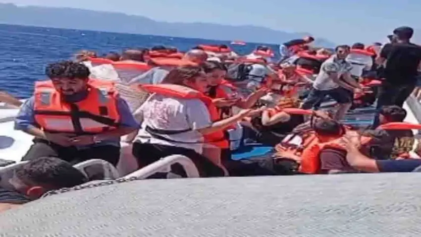 Girne açıklarındaki katamaran dehşetinde skandal şüphe: Can salları neden açılmadı? haberinin görseli