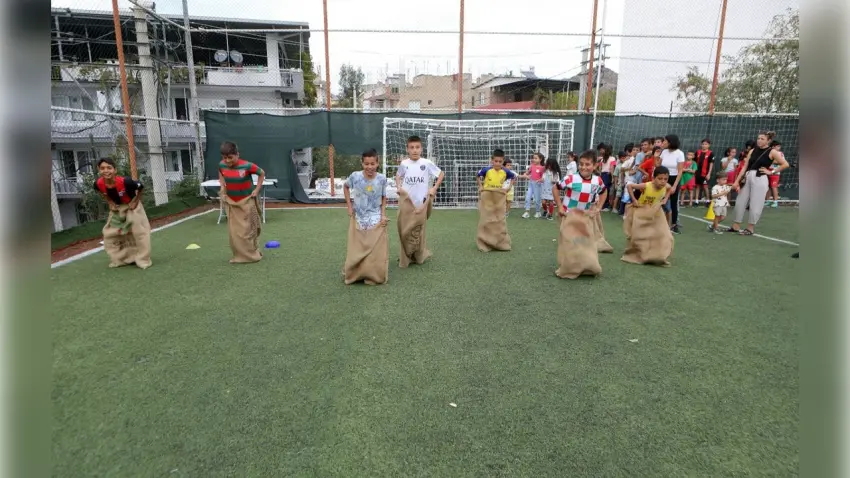 Gümüşpala’da çocuklar için eğlence dolu akşam haberinin görseli