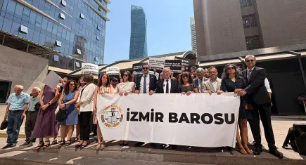 İzmir Barosu’ndan yeni adli yıl mesajı: Talimatla hukuk, telkinle adalet olmaz