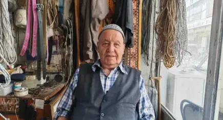Manisa’da 92 yaşındaki usta, semercilik mesleğini yaşatıyor