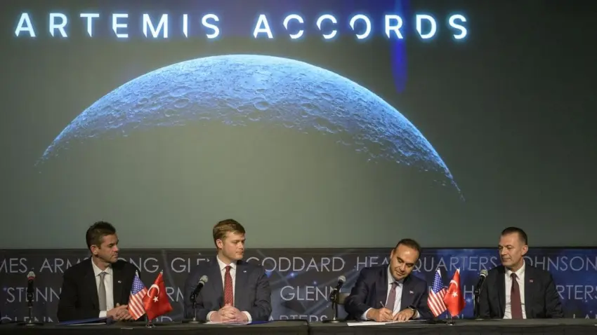 Türkiye uzay yarışında dev bir adım daha attı: Artemis Anlaşmaları imzalandı haberinin görseli
