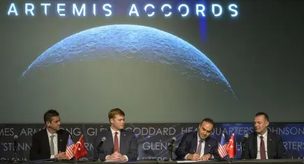 Türkiye uzay yarışında dev bir adım daha attı: Artemis Anlaşmaları imzalandı