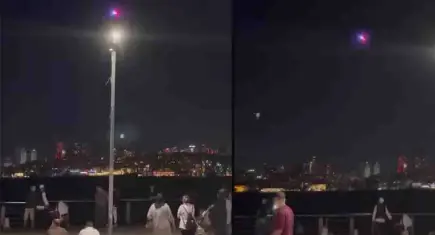 Üsküdar sahilinde dronlu alkol denetimi: Polis havadan uyardı