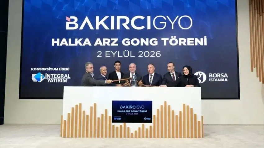 Bakırcı GYO Borsa İstanbul'da işleme başladı! Dev halka arzda gong çaldı haberinin görseli