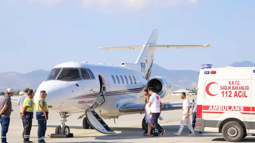 Feribot kazasından etkilenen gebe, Türkiye'ye getirildi haberinin görseli