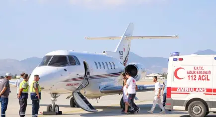 Feribot kazasından etkilenen gebe, Türkiye'ye getirildi