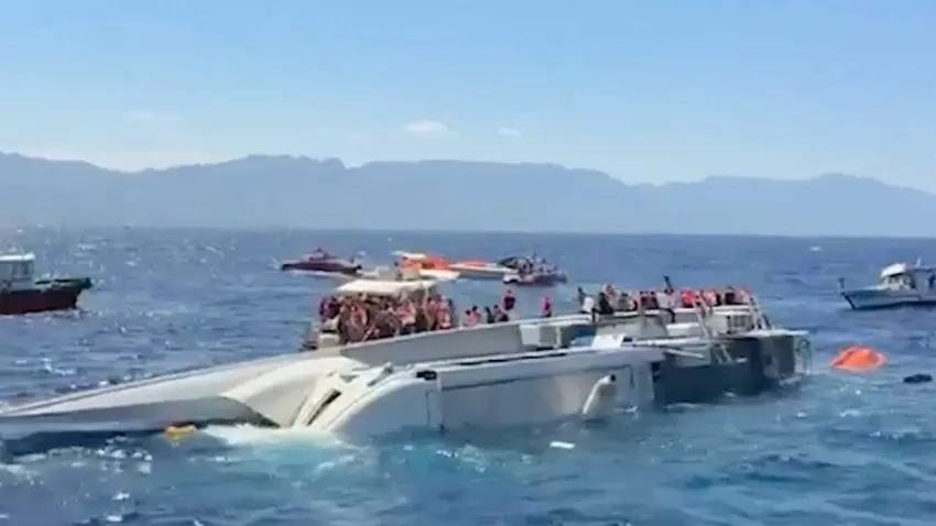 Girne’de gemi faciası! Kayıp 20 kişiden birinin cansız bedenine ulaşıldı haberinin görseli