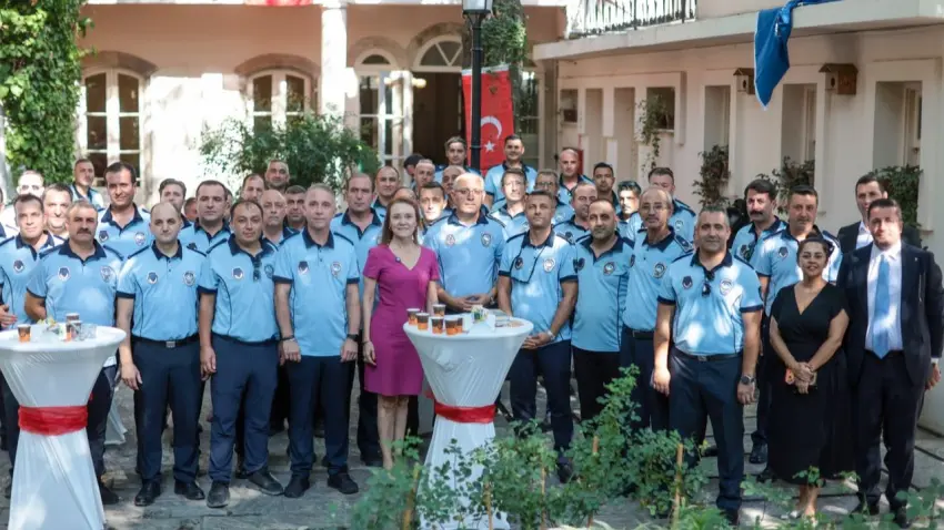 Konak zabıtası 200. yılında Başkan Mutlu’yla buluştu haberinin görseli