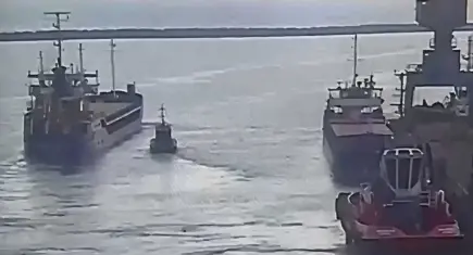 Tuğberk İmamoğlu gemisinin İskenderun’dan ayrıldığı anların görüntüsü ortaya çıktı