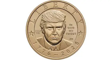ABD'de Trump portreli 1 dolarlık madeni paralar piyasaya sürüldü! Saatler içinde tükendi