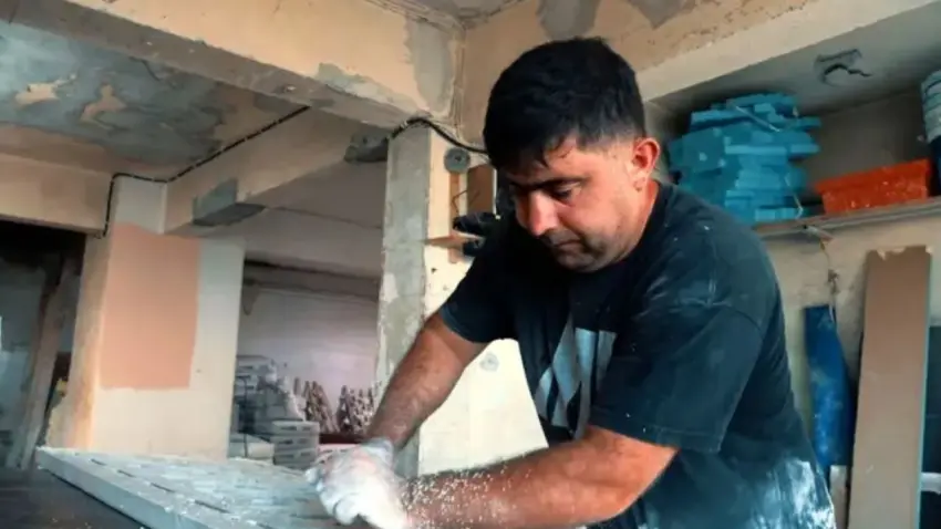 Dede mirası zanaatla Türkiye’nin dört bir yanındaki camileri süslüyor haberinin görseli