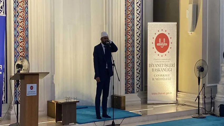 Ezanı Güzel Okuma Yarışması'nın finali  düzenlendi haberinin görseli