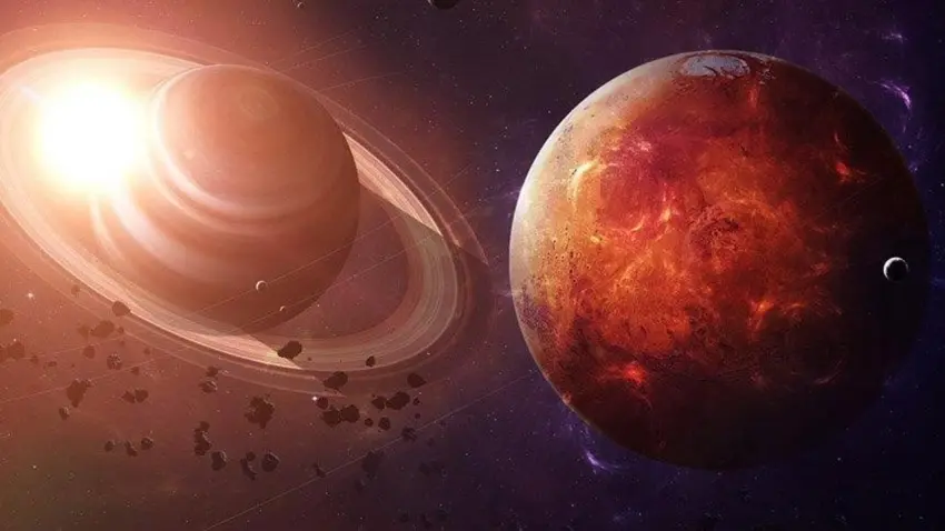 mars sat&uuml;rn