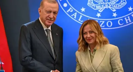 Cumhurbaşkanı Erdoğan İtalya Başbakanı Meloni'yi tebrik etti