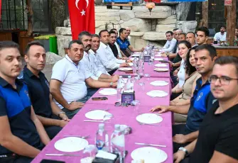 Başkan Eşki’den zabıta personeline destek