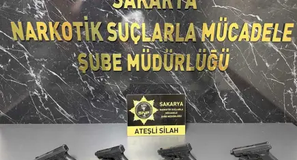Otoyolda polisten silah operasyonu