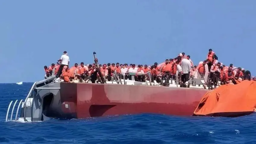 Girne açıklarındaki gemi kazasında yaşamını yitirenlerin sayısı 14’e yükseldi haberinin görseli