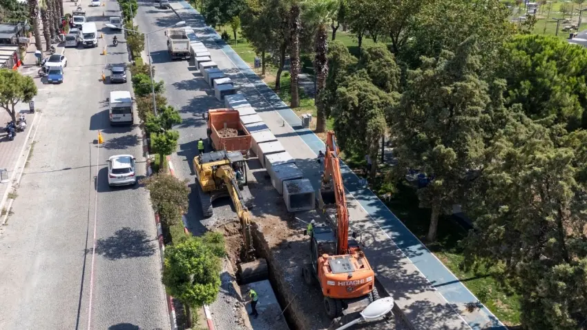 Bergama’da taşkın riskine karşı 10 milyon liralık altyapı hamlesi haberinin görseli