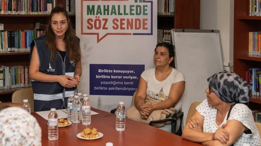 Ufuk Mahallesi’nde “Mahallede Söz Sende” buluşması haberinin görseli