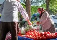Aliağa Hacıömerli'de üreten kadınların ve köylülerin pazarı ilgi görüyor