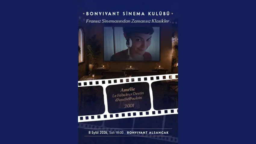 BonVivant Sinema Kulübü, “Amelie” ile Eylül gösterimlerine başlıyor haberinin görseli
