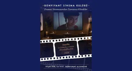 BonVivant Sinema Kulübü, “Amelie” ile Eylül gösterimlerine başlıyor