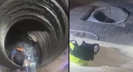 Bursa’da 12 yaşındaki çocuk rögar çukuruna düştü