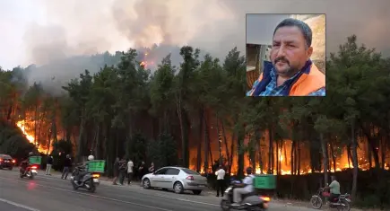 Adana ve Antalya'da orman yangınlarıyla mücadele sürüyor: Kalp krizi geçirirken bile yolu tarif eden Hasan Kahya hayatını kaybetti