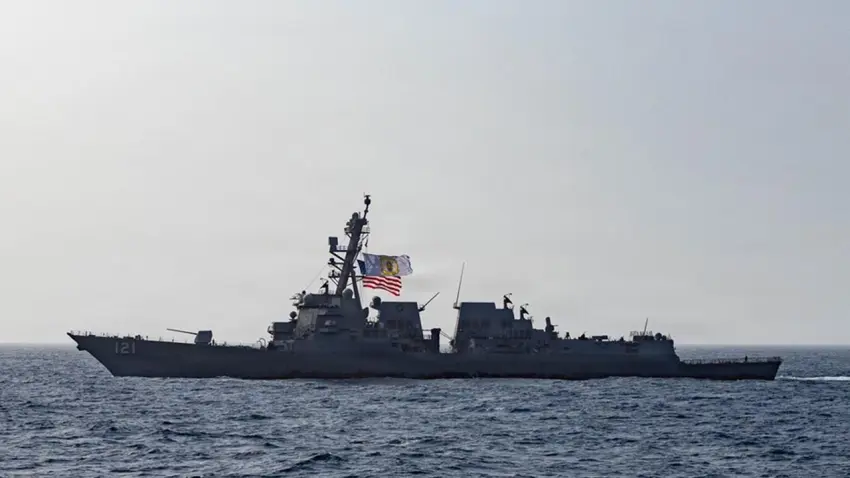 CENTCOM'dan 'ABD savaş gemileri vuruldu' iddiasına yalanlama haberinin görseli