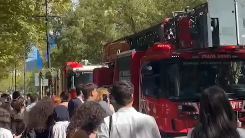 İstanbul Teknik Üniversitesi'nde yangın haberinin görseli