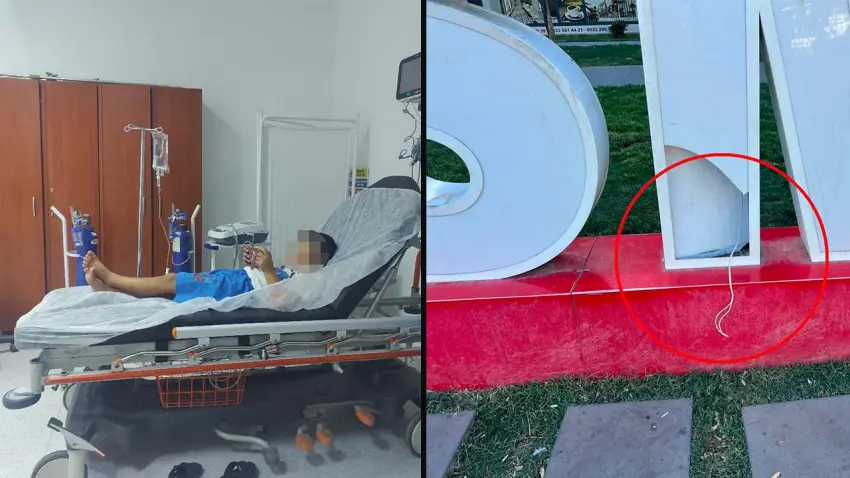 Parkta korkutan olay: 4 yaşındaki çocuk elektrik akımına kapılarak yaralandı haberinin görseli