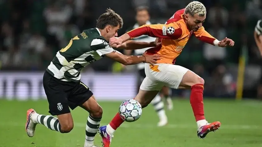 Galatasaray Şampiyonlar Ligi’ne mağlubiyetle başladı: Sporting karşısında 3-1’lik yenilgi haberinin görseli
